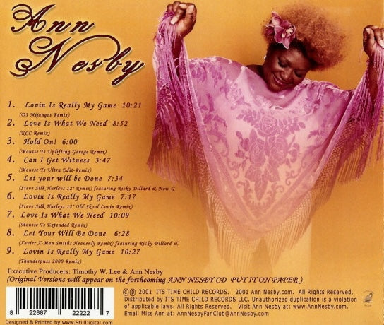 Ann Nesby Love Is What We Need - The Dance Essentials CD + Poster