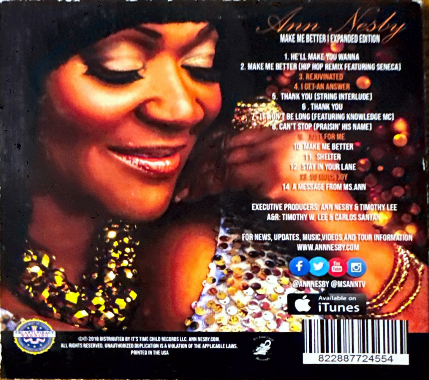Ann Nesby Make Me Better (Expanded Edition) [Digital Download]