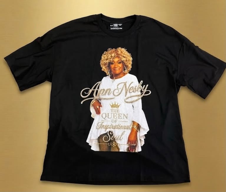 Ann Nesby "Amen" Studded T-Shirt