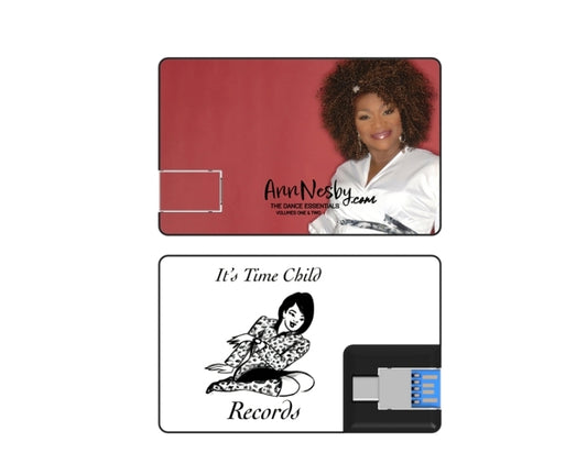 Ann Nesby Love Is what We Need Dance The Essentials Volumes One & Two USB (Wide Card)